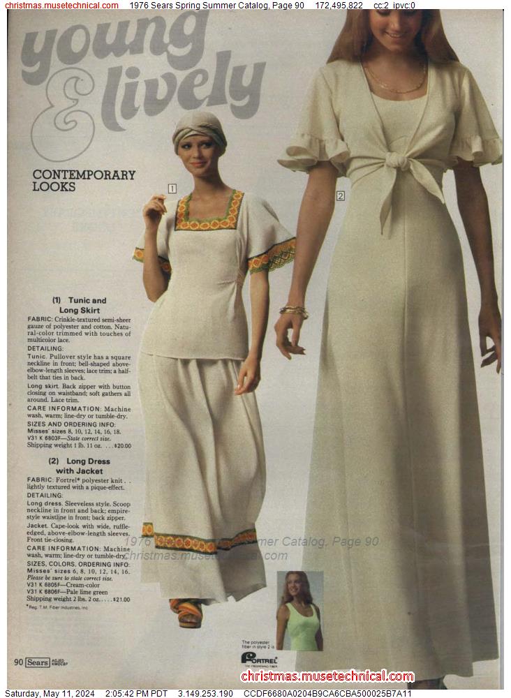 1976 Sears Spring Summer Catalog, Page 90