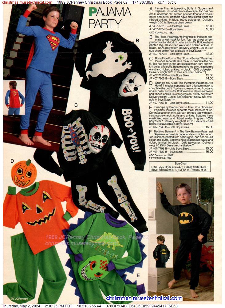 1989 JCPenney Christmas Book, Page 62