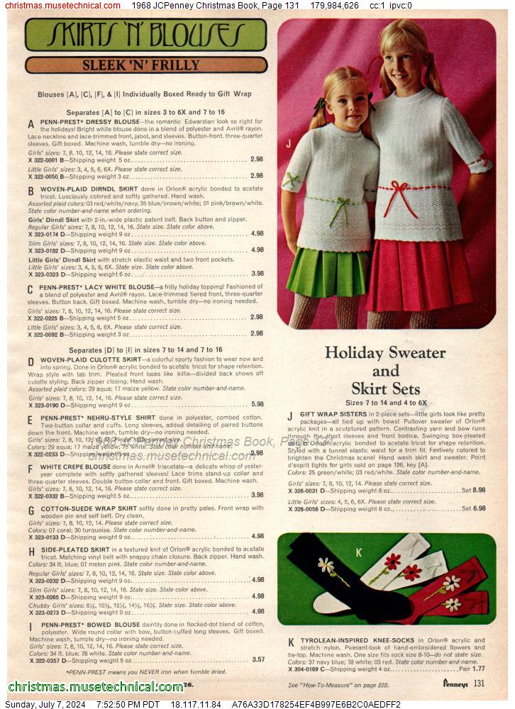 1968 JCPenney Christmas Book, Page 131