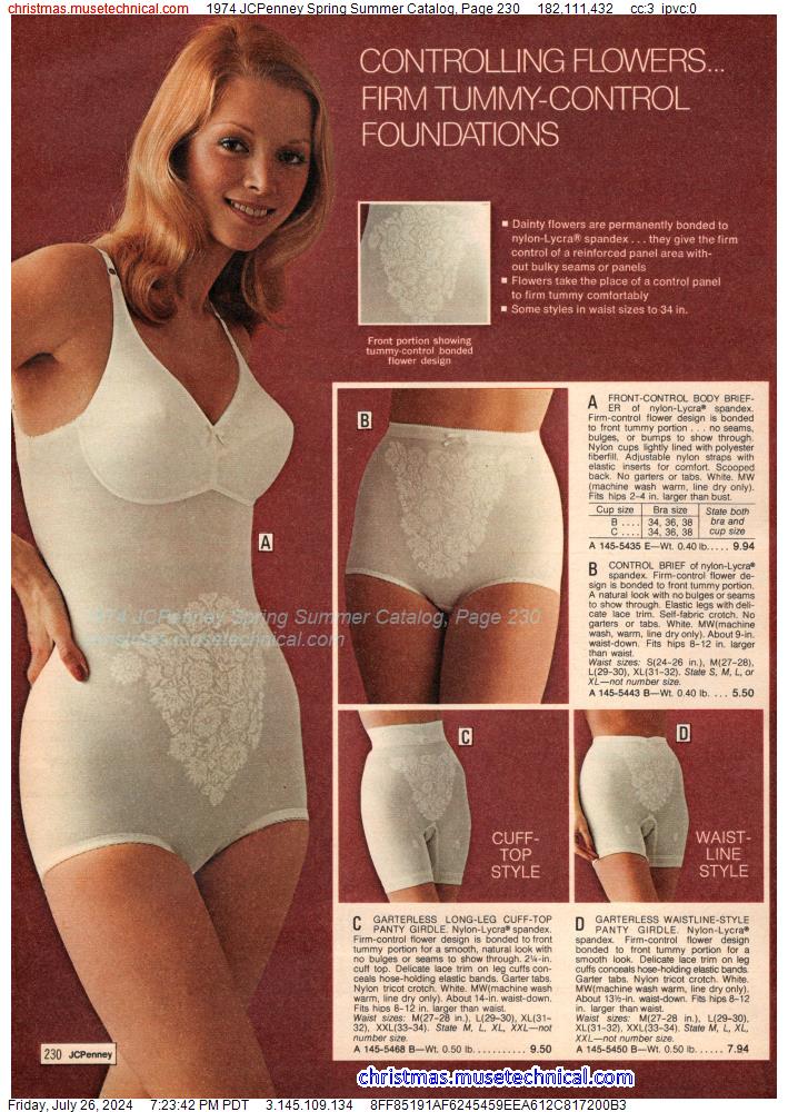 1974 JCPenney Spring Summer Catalog, Page 230