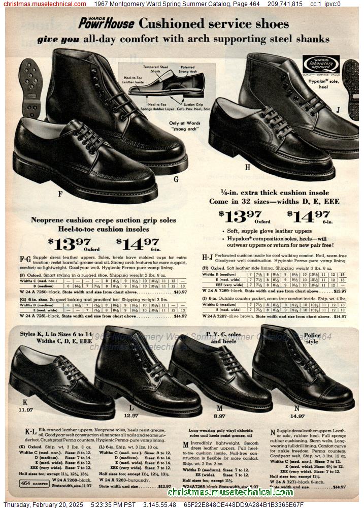 1967 Montgomery Ward Spring Summer Catalog, Page 464