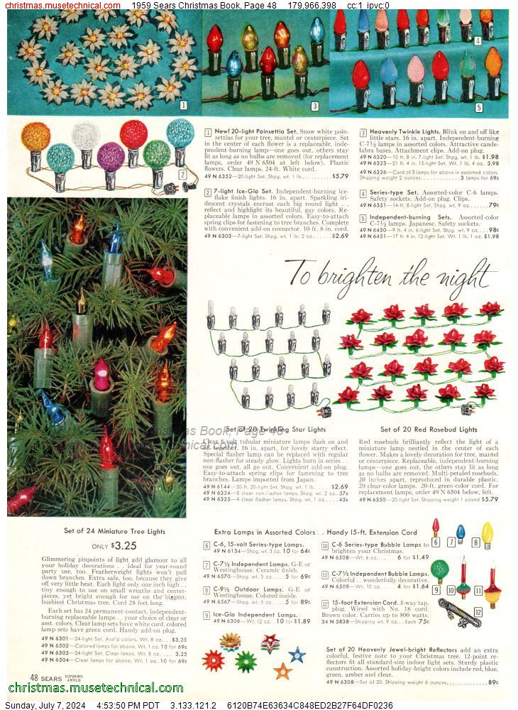 1959 Sears Christmas Book, Page 48
