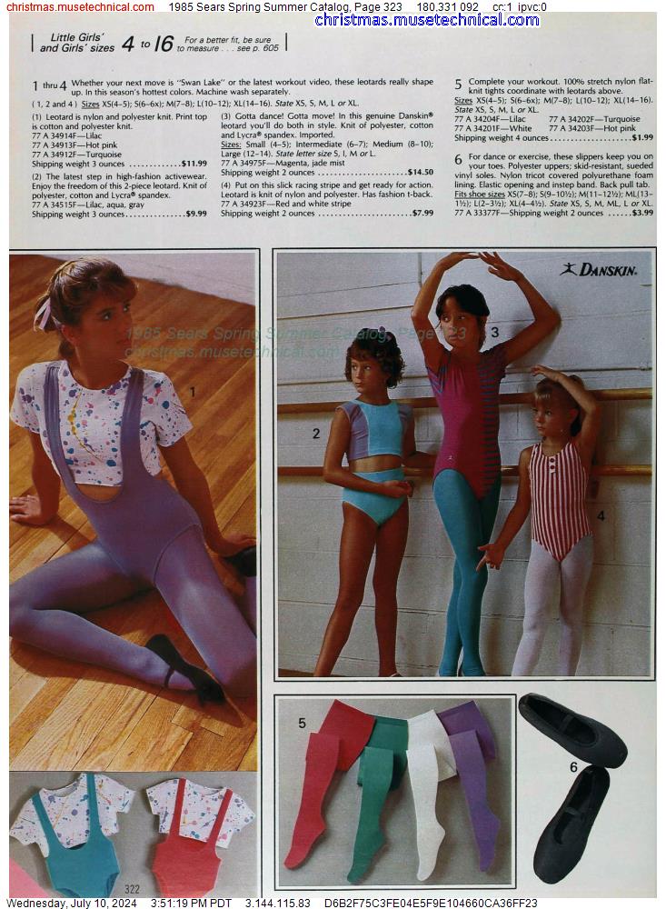 1985 Sears Spring Summer Catalog, Page 323