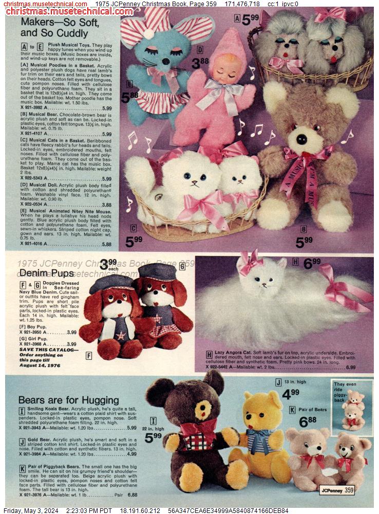 1975 JCPenney Christmas Book, Page 359
