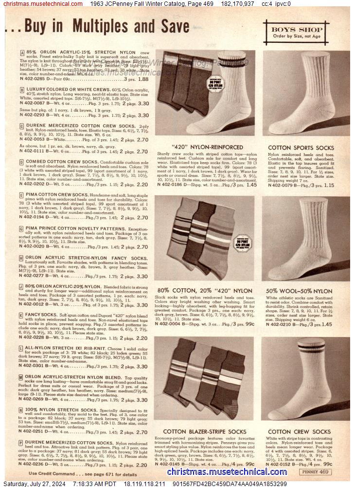 1963 JCPenney Fall Winter Catalog, Page 469
