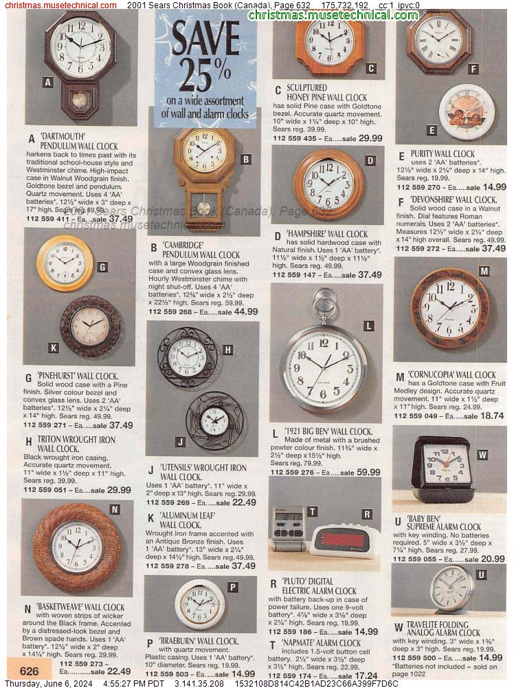 2001 Sears Christmas Book (Canada), Page 632