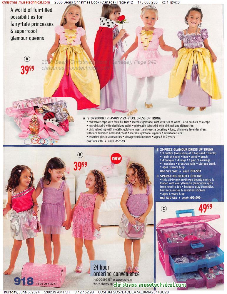2006 Sears Christmas Book (Canada), Page 942