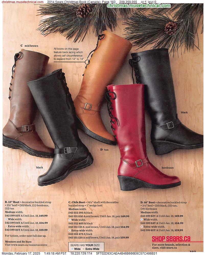 2014 Sears Christmas Book (Canada), Page 183