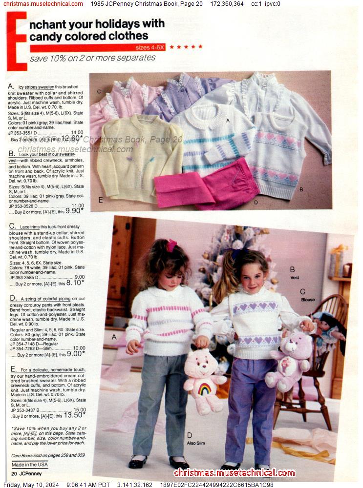 1985 JCPenney Christmas Book, Page 20