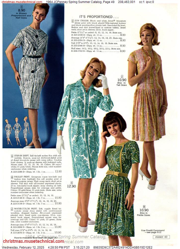 1964 JCPenney Spring Summer Catalog, Page 49