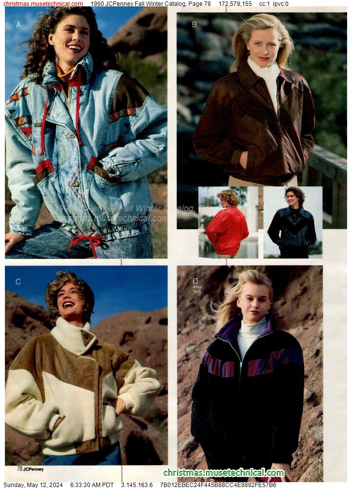 1990 JCPenney Fall Winter Catalog, Page 78