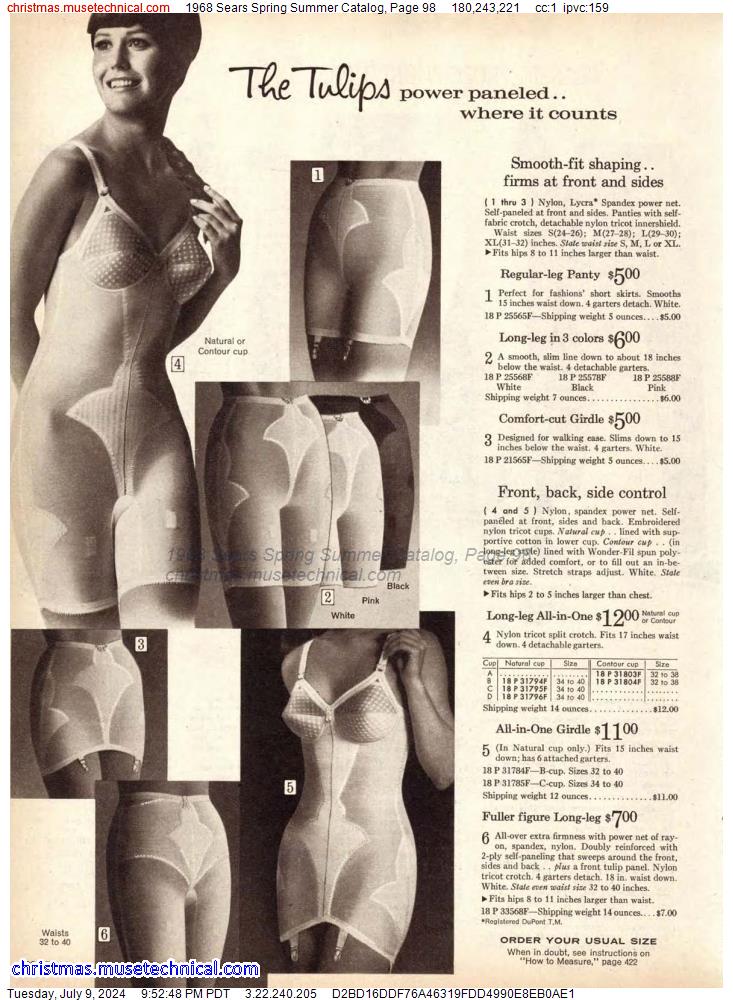 1968 Sears Spring Summer Catalog Page 98 Christmas