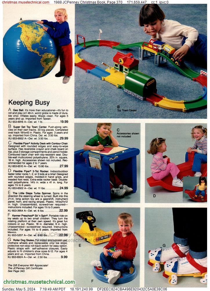 1988 JCPenney Christmas Book, Page 370