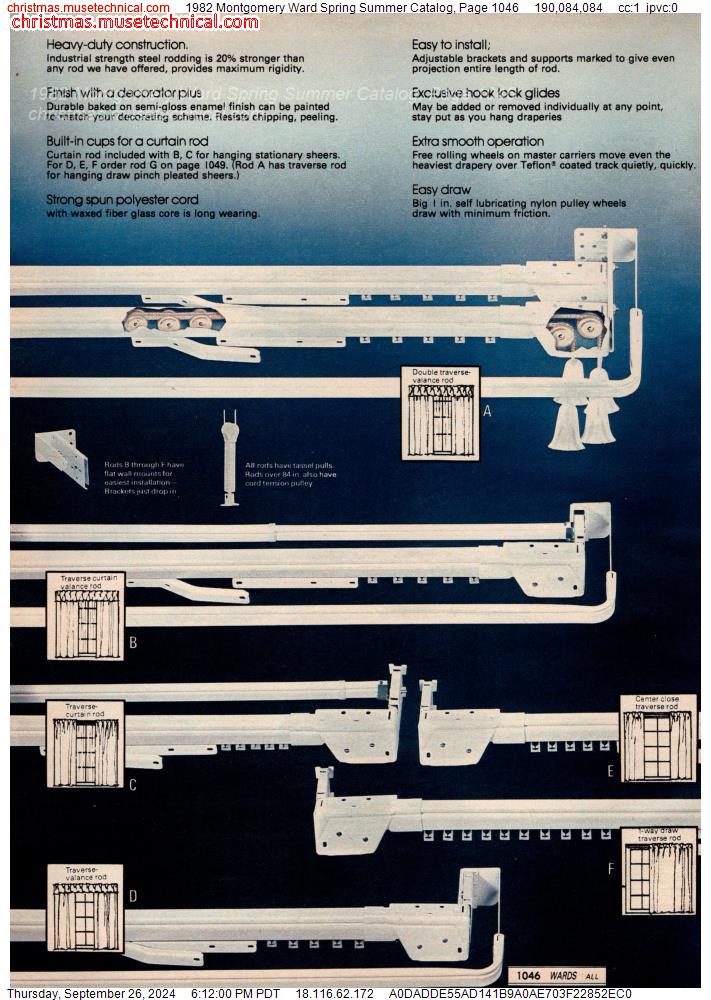 1982 Montgomery Ward Spring Summer Catalog, Page 1046