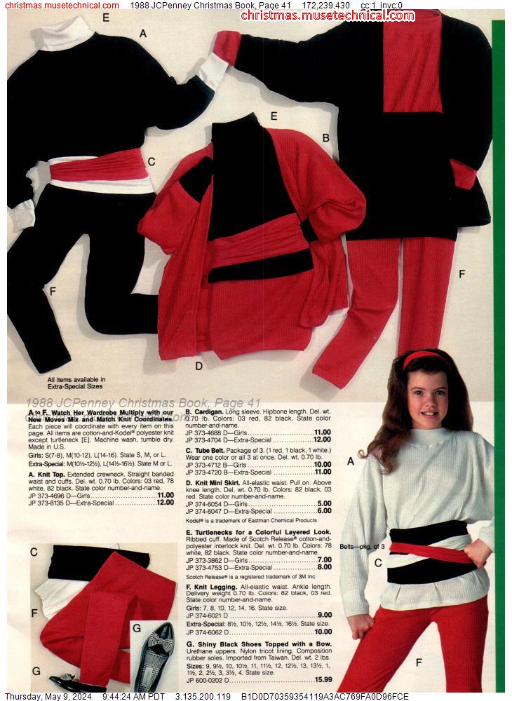 1988 JCPenney Christmas Book, Page 41