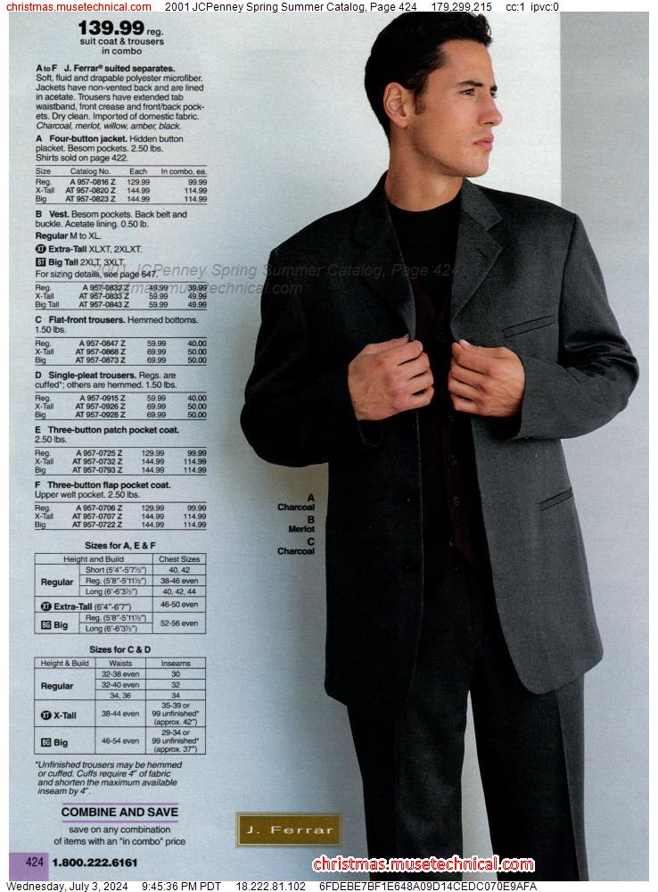 2001 JCPenney Spring Summer Catalog, Page 424