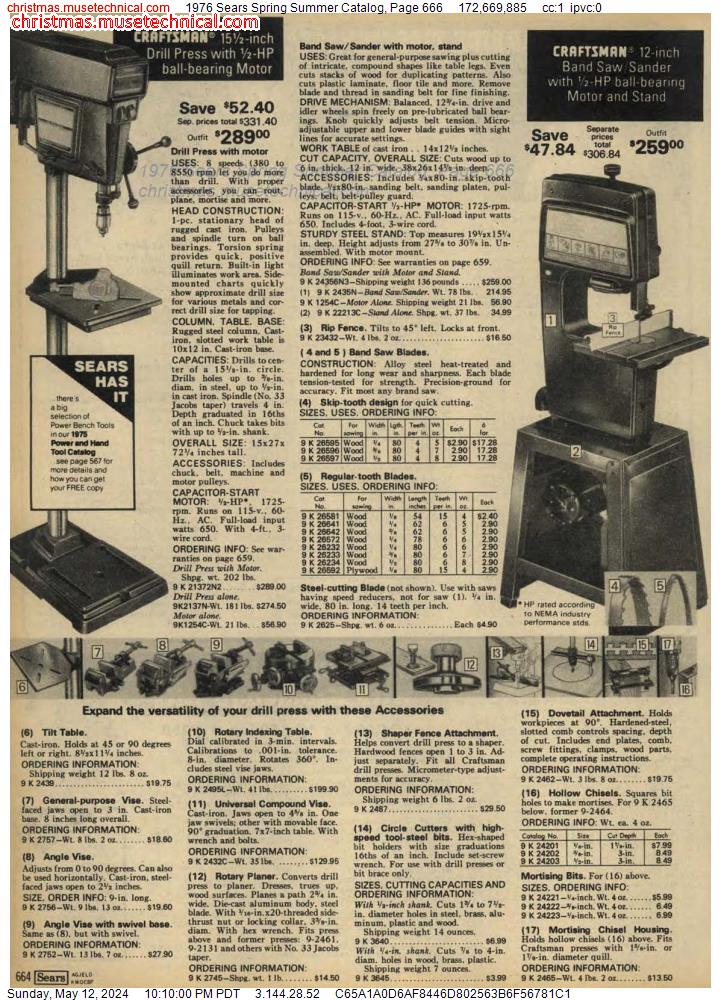 1976 Sears Spring Summer Catalog, Page 666