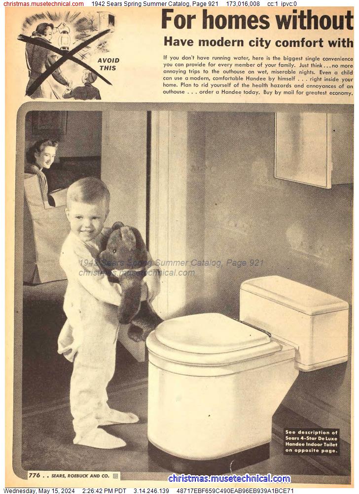 1942 Sears Spring Summer Catalog, Page 921