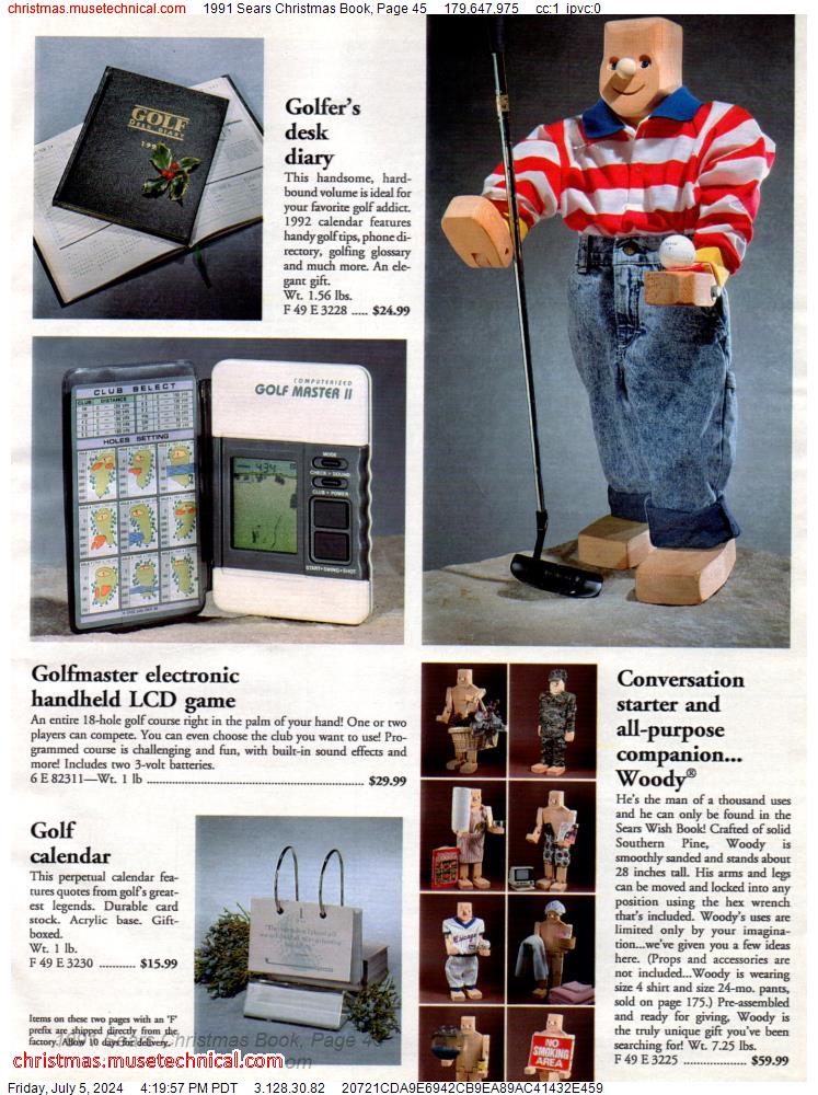 1991 Sears Christmas Book, Page 45