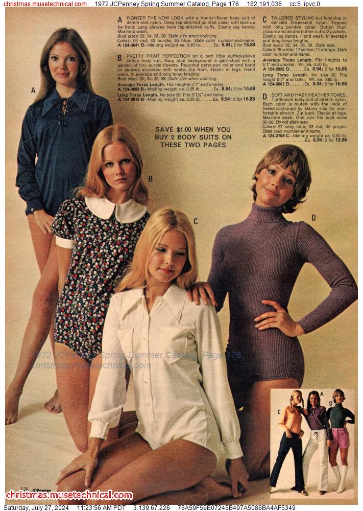 1972 JCPenney Spring Summer Catalog, Page 176