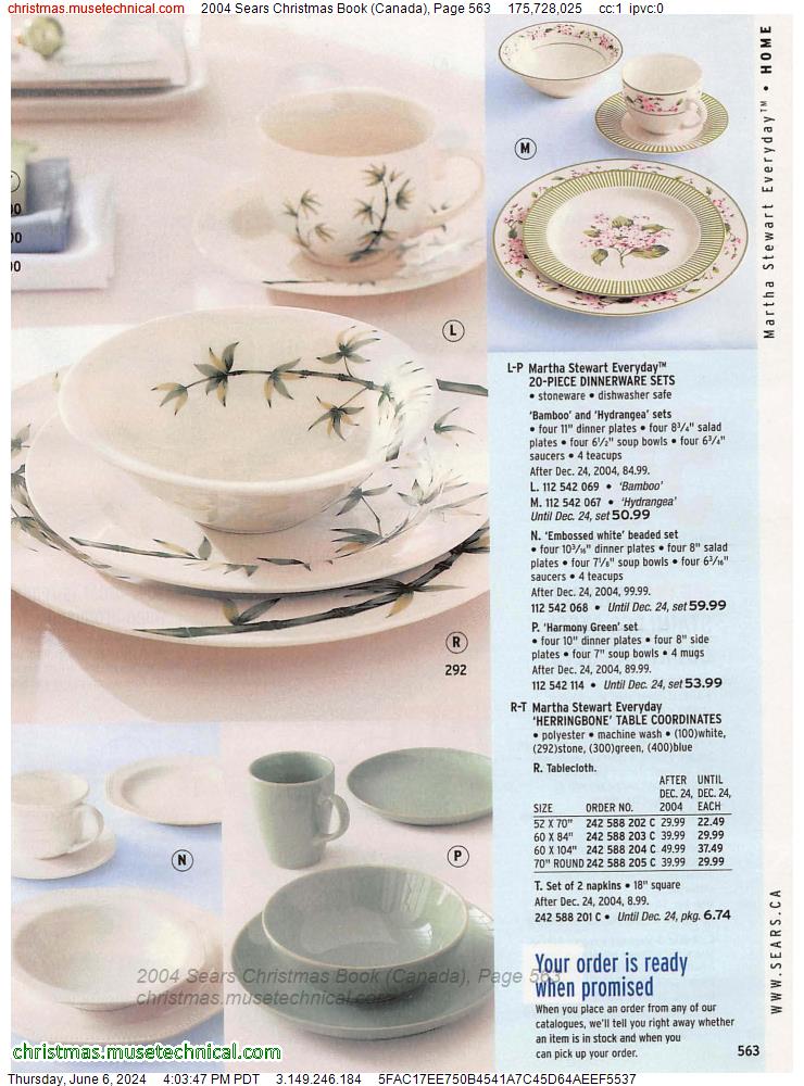 2004 Sears Christmas Book (Canada), Page 563