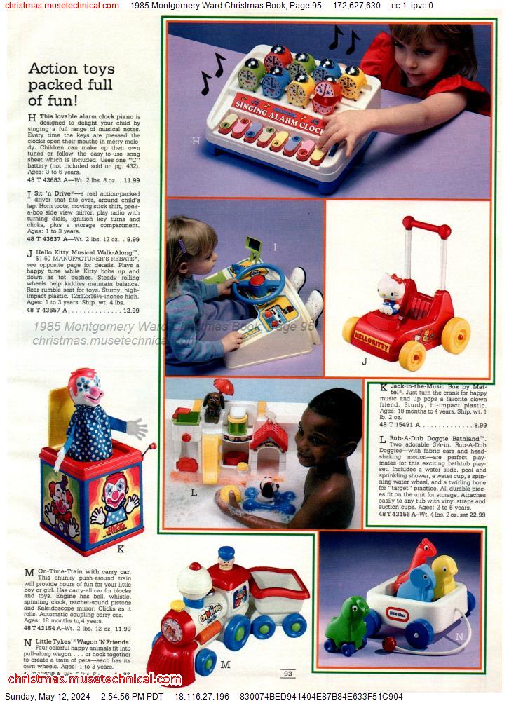 1985 Montgomery Ward Christmas Book, Page 95