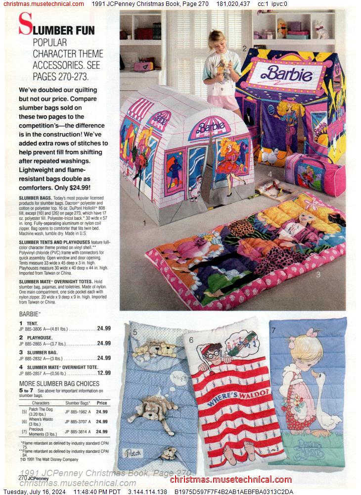 1991 JCPenney Christmas Book, Page 270