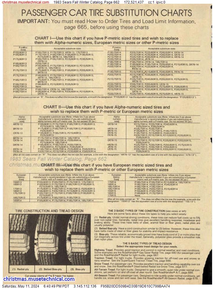 1983 Sears Fall Winter Catalog, Page 662