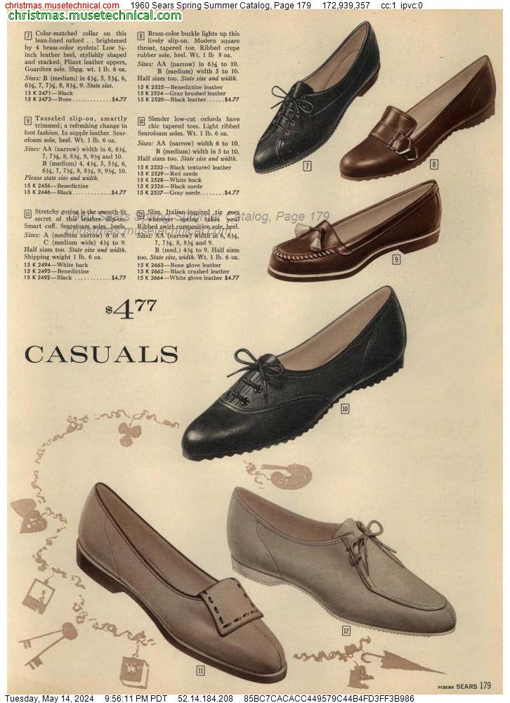 1960 Sears Spring Summer Catalog, Page 179