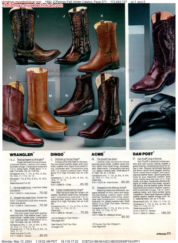 1984 JCPenney Fall Winter Catalog, Page 371
