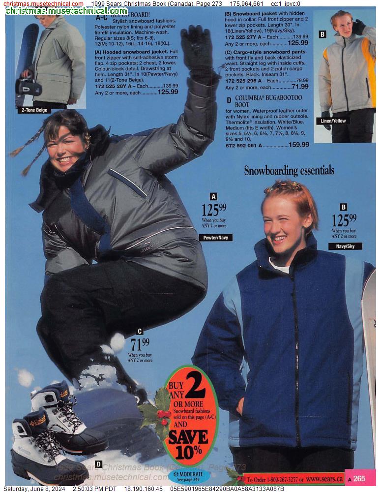 1999 Sears Christmas Book (Canada), Page 273