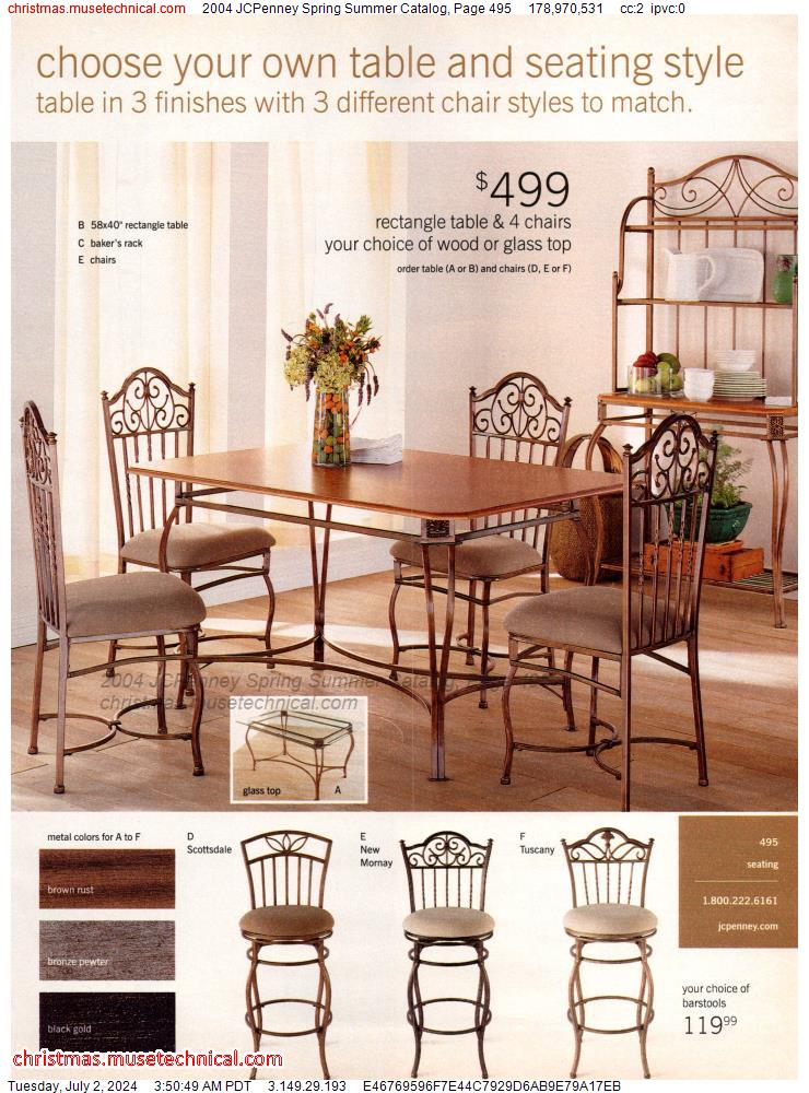 2004 JCPenney Spring Summer Catalog, Page 495