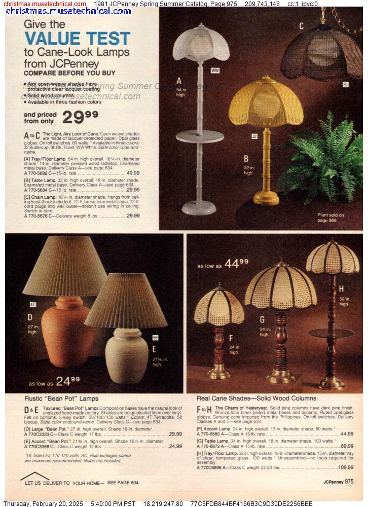 1981 JCPenney Spring Summer Catalog, Page 975