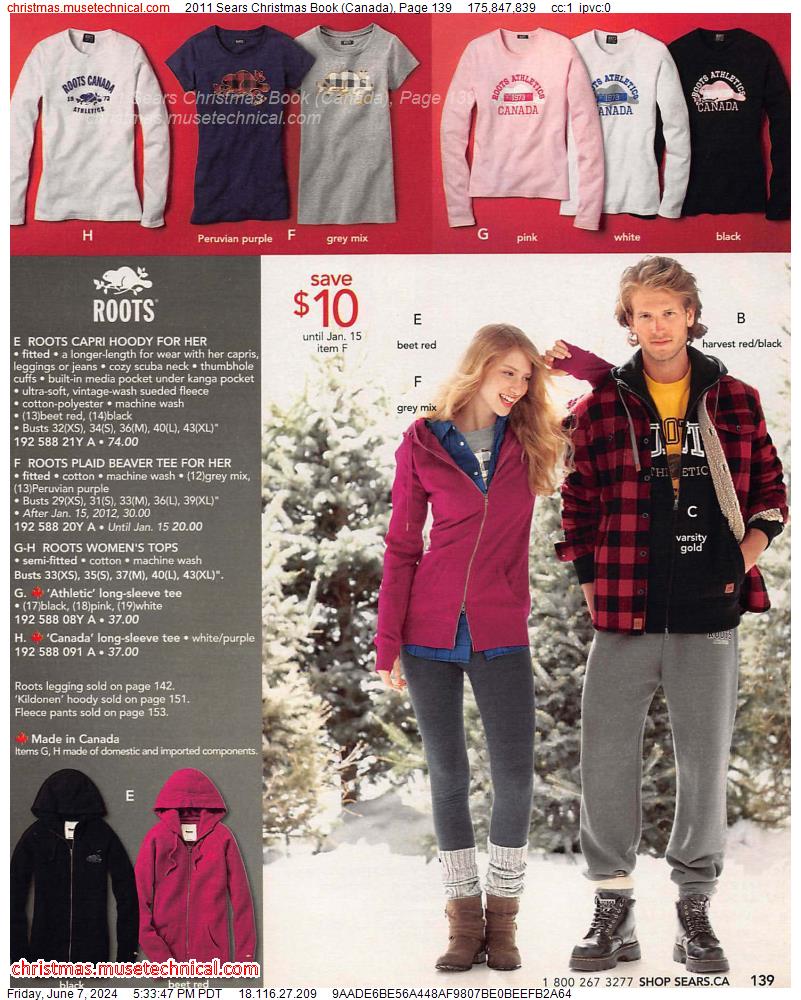 2011 Sears Christmas Book (Canada), Page 139