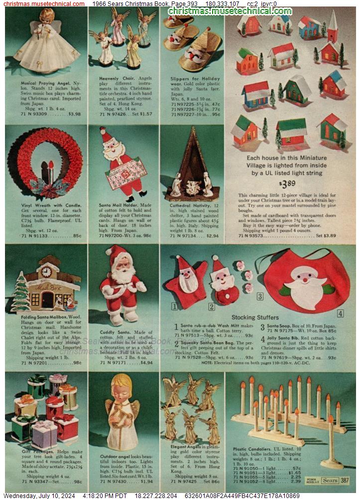 1966 Sears Christmas Book, Page 393