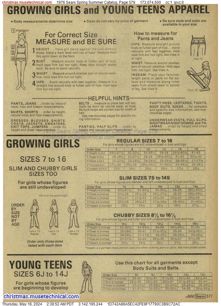 1976 Sears Spring Summer Catalog, Page 579