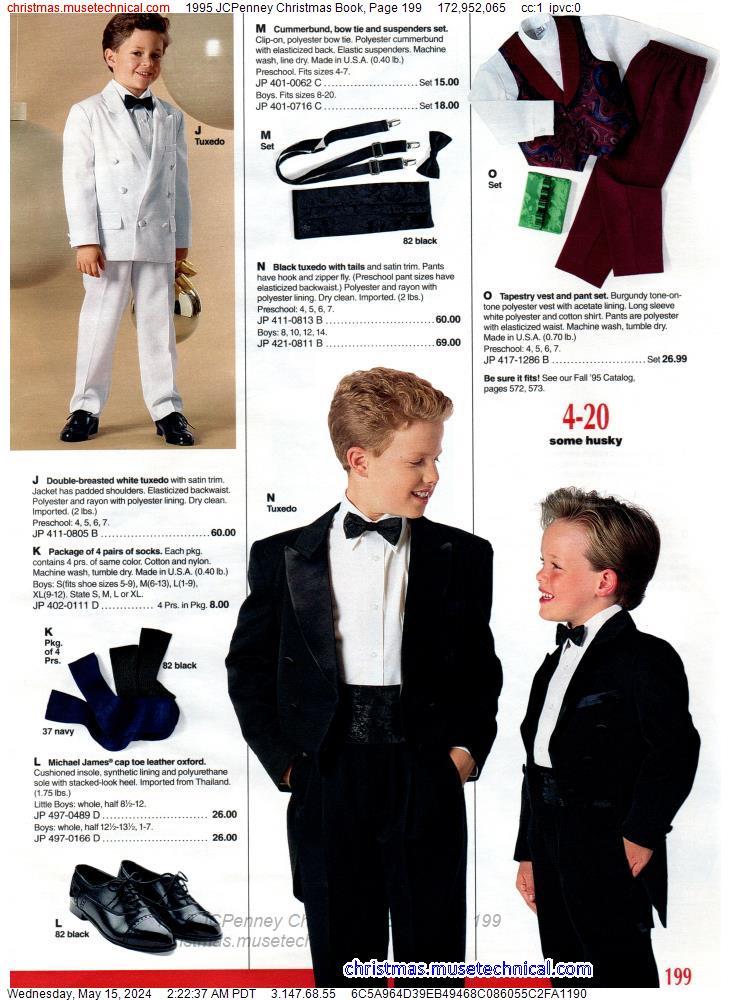 1995 JCPenney Christmas Book, Page 199