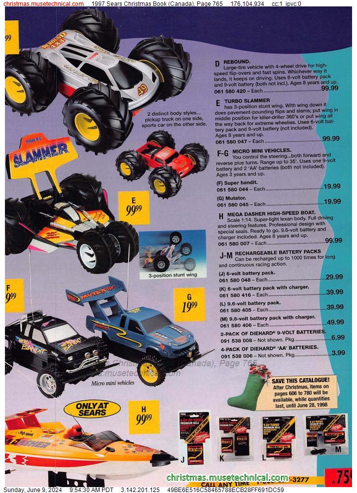 1997 Sears Christmas Book (Canada), Page 765