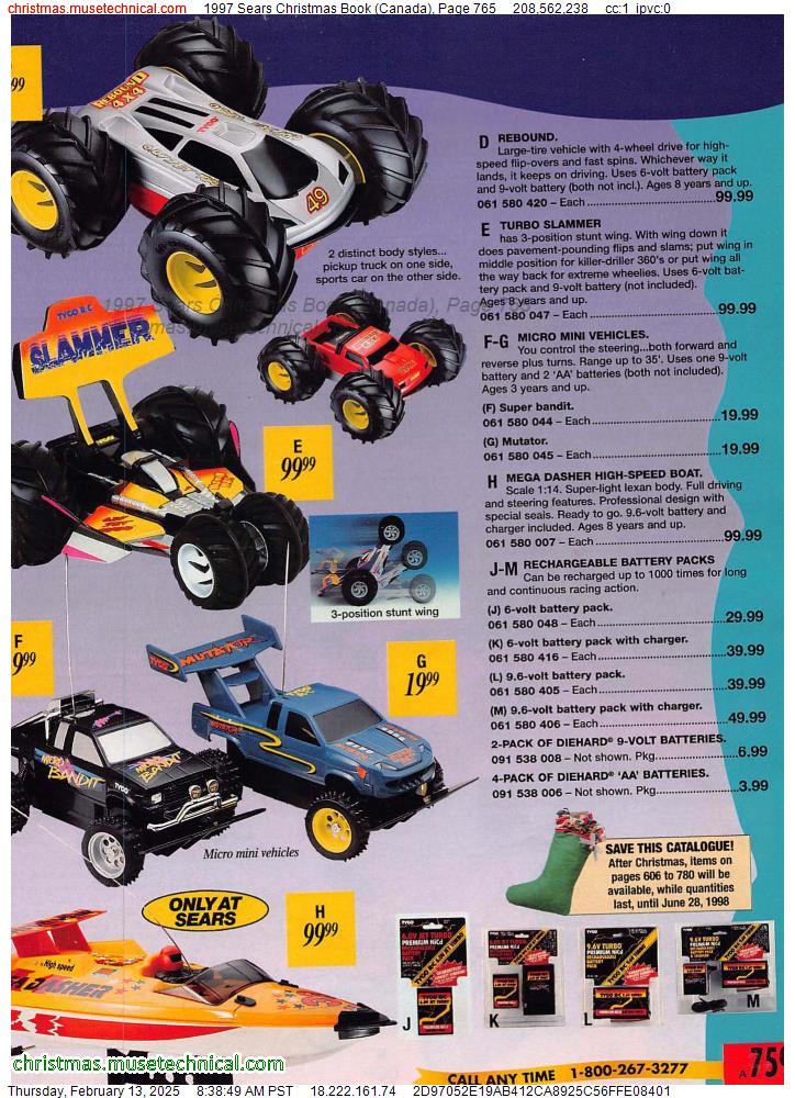 1997 Sears Christmas Book (Canada), Page 765