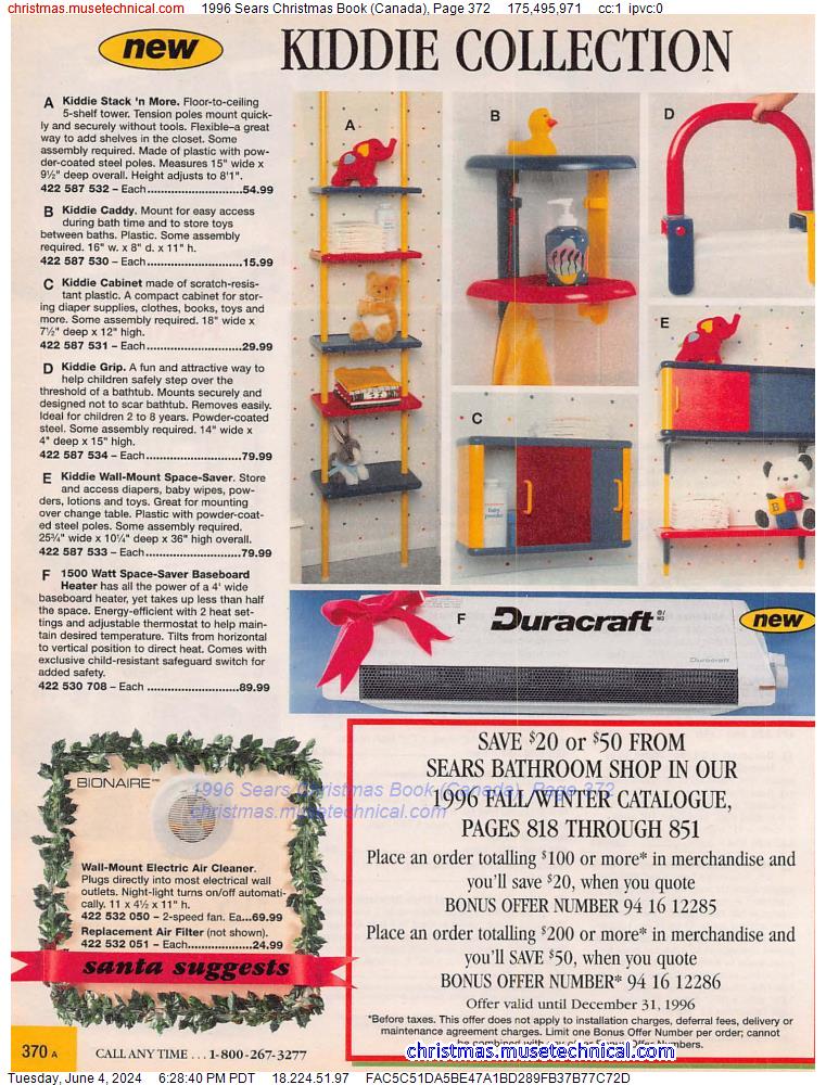 1996 Sears Christmas Book (Canada), Page 372