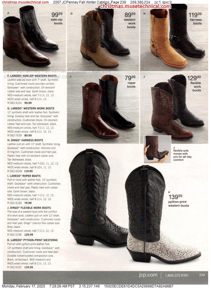 2007 JCPenney Fall Winter Catalog, Page 239