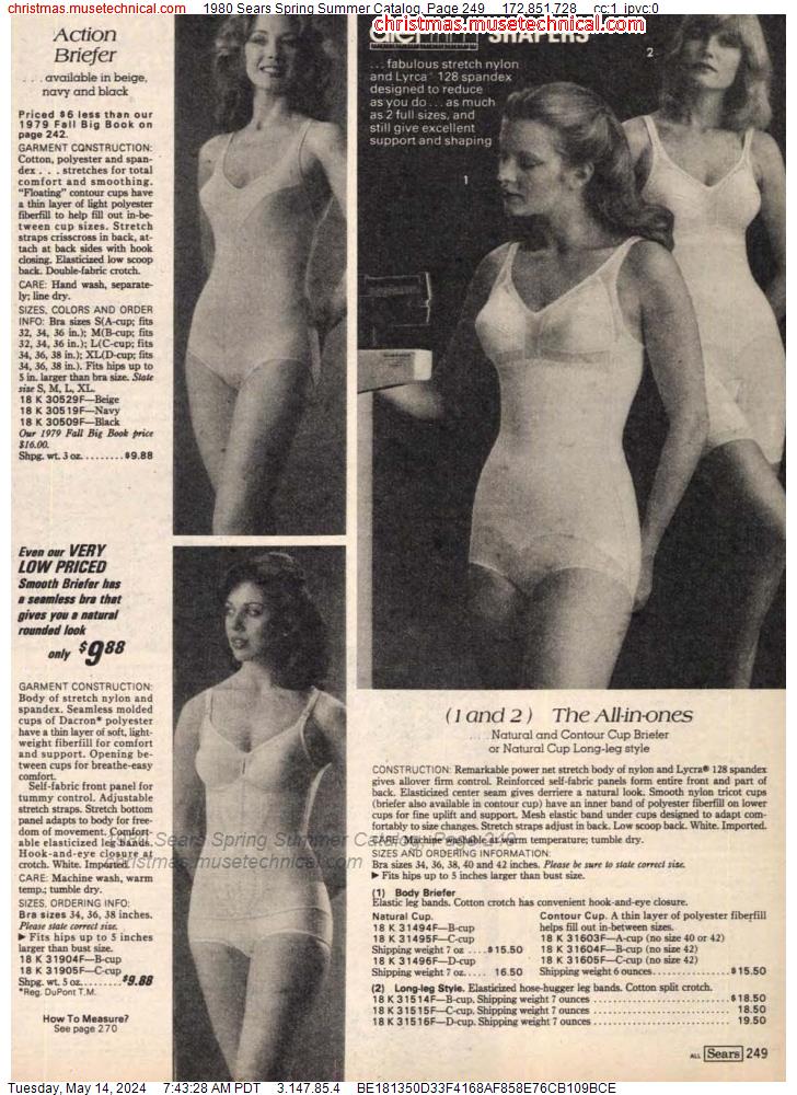 1980 Sears Spring Summer Catalog, Page 249