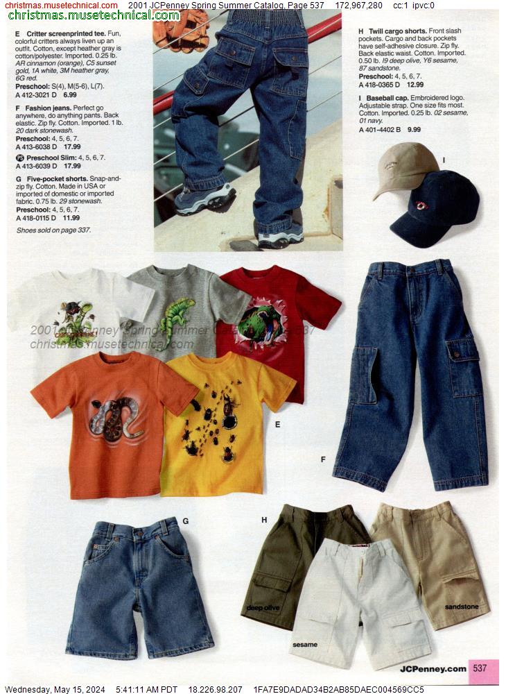 2001 JCPenney Spring Summer Catalog, Page 537