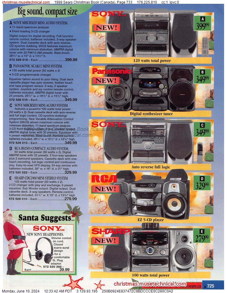 1999 Sears Christmas Book (Canada), Page 733