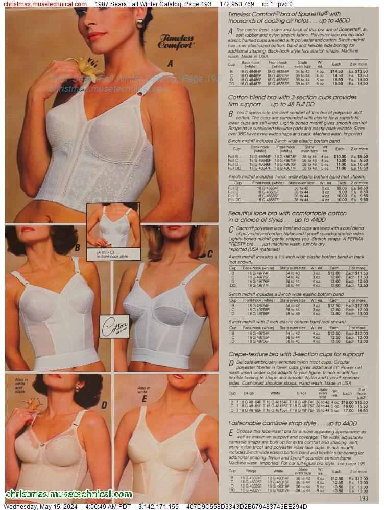 1987 Sears Fall Winter Catalog, Page 193