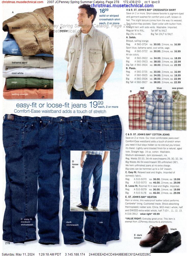 2007 JCPenney Spring Summer Catalog, Page 278