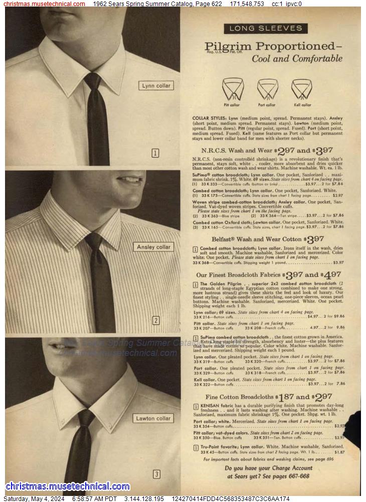 1962 Sears Spring Summer Catalog, Page 622