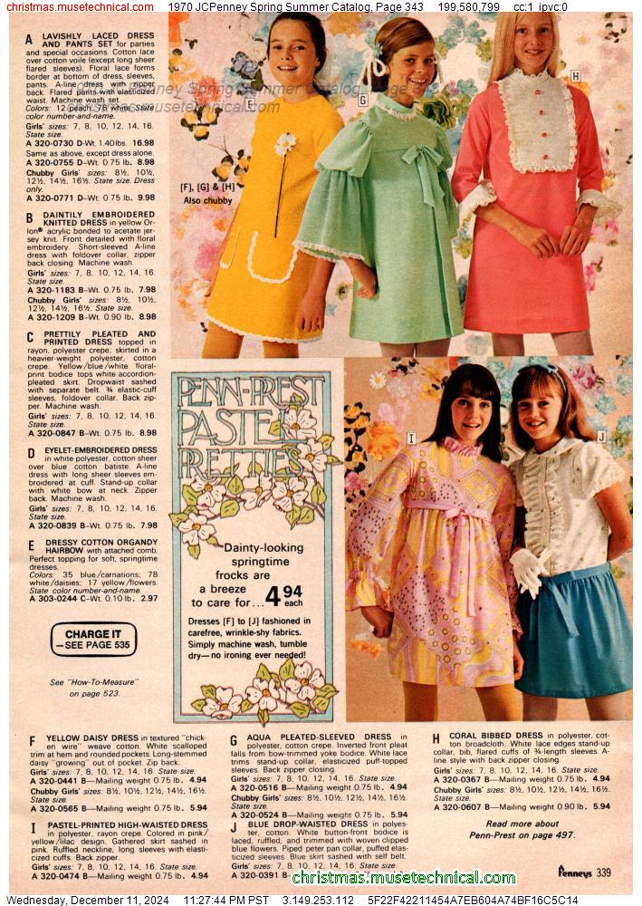 1970 JCPenney Spring Summer Catalog, Page 343