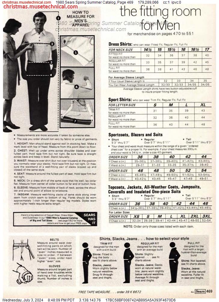 1980 Sears Spring Summer Catalog, Page 469