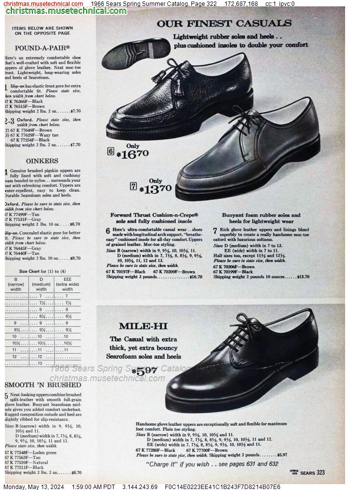 1966 Sears Spring Summer Catalog, Page 322